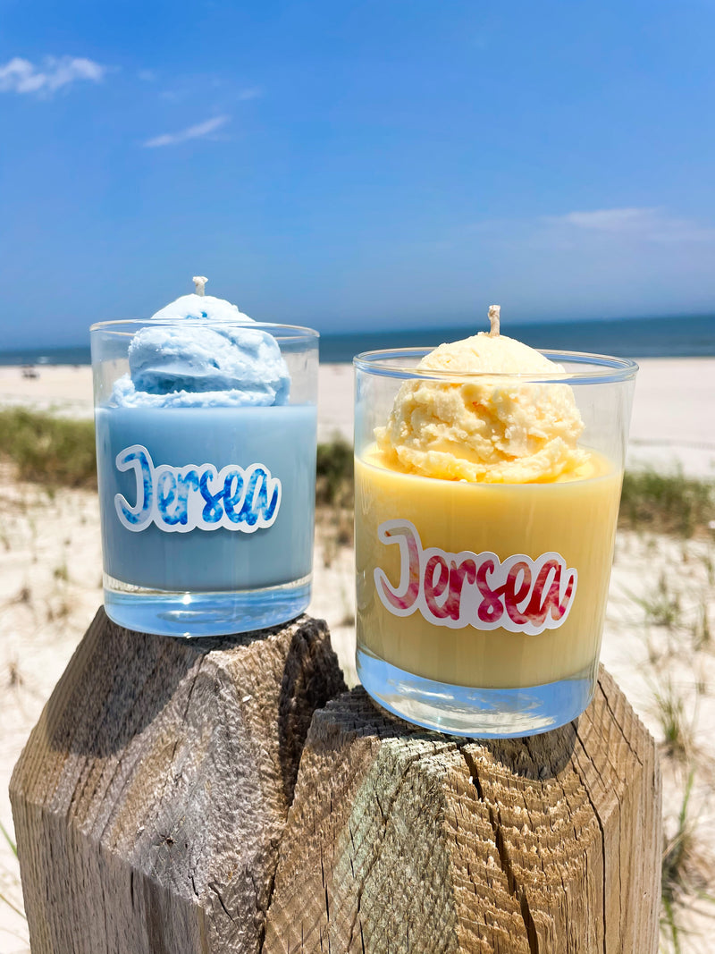 Jersea Ice Cream Scoop Candle